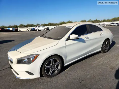 WDDSJ4EB4JN583240 — 2018 Mercedes CLA-Klasse, Сторона, фото до ремонта