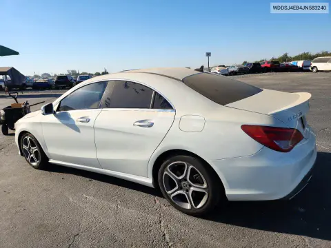 2018 Mercedes-Benz Cla 250 VIN WDDSJ4EB4JN583240 фото 2