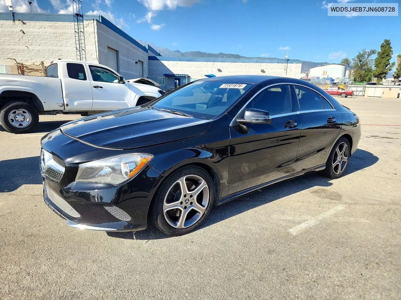 2018 Mercedes-Benz Cla 250 VIN WDDSJ4EB7JN608728 фото 1
