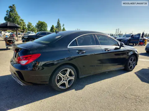 2018 Mercedes-Benz Cla 250 VIN WDDSJ4EB7JN608728 фото 3