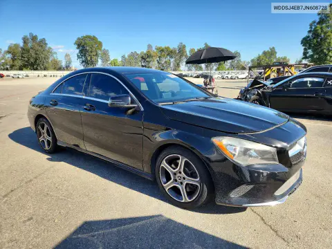 2018 Mercedes-Benz Cla 250 VIN WDDSJ4EB7JN608728 фото 4