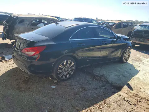 2018 Mercedes-Benz Cla 250 VIN WDDSJ4EB7JN649781 фото 3