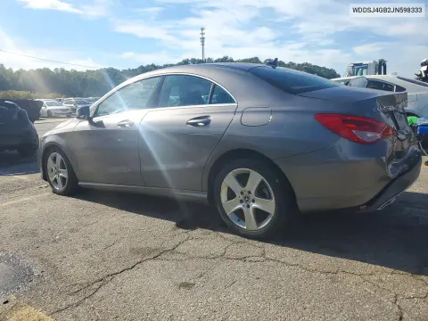 2018 Mercedes-Benz Cla 250 4Matic VIN WDDSJ4GB2JN598333 фото 2