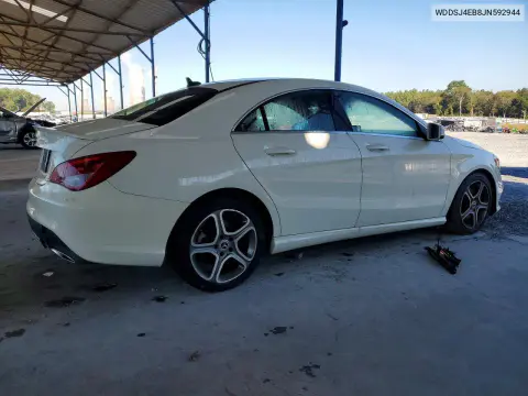 2018 Mercedes-Benz Cla 250 VIN WDDSJ4EB8JN592944 фото 3