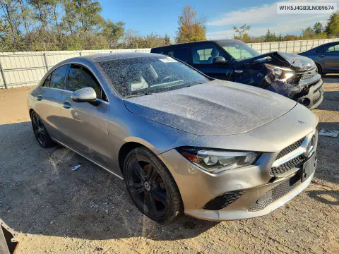 2020 Mercedes-Benz Cla 250 VIN W1K5J4GB3LN089674 фото 4