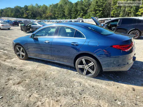 2021 Mercedes-Benz Cla 250 VIN W1K5J4GB8MN167268 фото 2