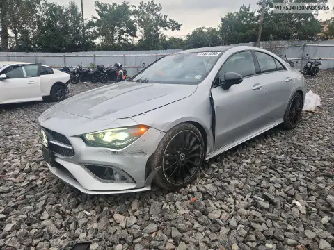 W1K5J4HB0NN305756 — 2022 Mercedes CLA-Klasse, Сторона, фото до ремонта