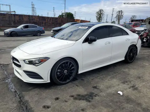W1K5J4GB7PN338497 — 2023 Mercedes CLA-Klasse, Задняя часть, фото до ремонта