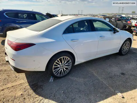 2025 Mercedes-Benz Cla 250 4Matic VIN W1K5J4HBXSN511694 фото 3