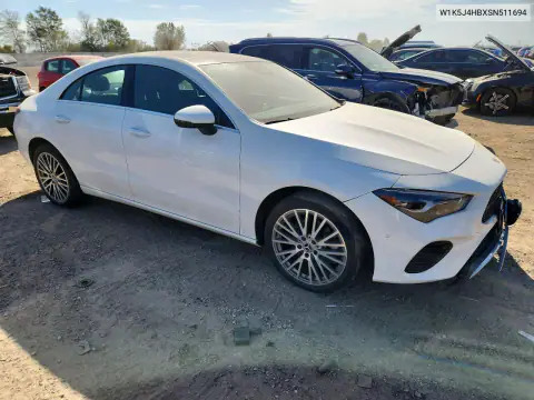2025 Mercedes-Benz Cla 250 4Matic VIN W1K5J4HBXSN511694 фото 4