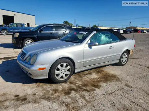 WDBLK65GXYT053913 — 2000 Mercedes CLK-Klasse, Задняя часть, фото до ремонта