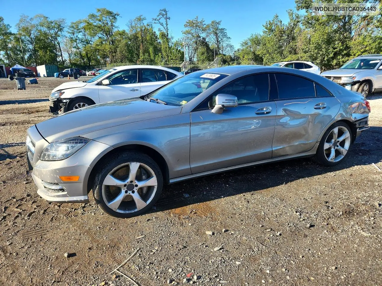 2012 Mercedes-Benz Cls 550 4Matic VIN WDDLJ9BB1CA036443 фото 1