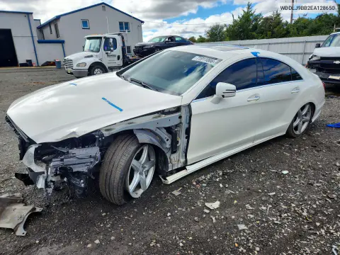 WDDLJ9BB2EA128650 — 2014 Mercedes CLS-Klasse, Передняя часть, фото до ремонта