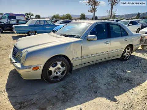 WDBJF65JX1B199179 — 2001 Mercedes E-Klasse, Вандализм, фото до ремонта