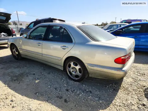 2001 Mercedes-Benz E 320 VIN WDBJF65JX1B199179 фото 2