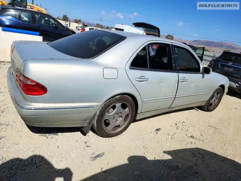 2001 Mercedes-Benz E 320 VIN WDBJF65JX1B199179 фото 3