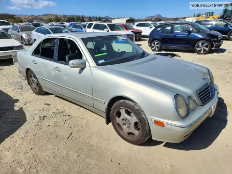 2001 Mercedes-Benz E 320 VIN WDBJF65JX1B199179 фото 4