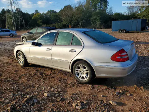 2004 Mercedes-Benz E 320 VIN WDBUF65J94A434744 фото 2