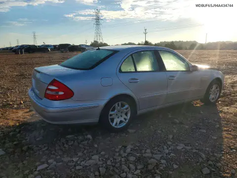 2004 Mercedes-Benz E 320 VIN WDBUF65J94A434744 фото 3