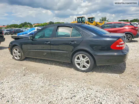 2006 Mercedes-Benz E 350 VIN WDBUF56J16A907595 фото 2