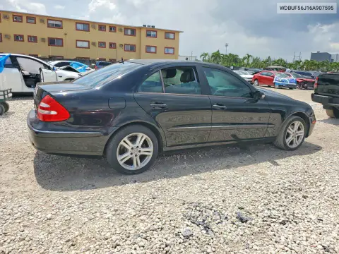 2006 Mercedes-Benz E 350 VIN WDBUF56J16A907595 фото 3