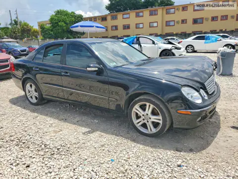 2006 Mercedes-Benz E 350 VIN WDBUF56J16A907595 фото 4