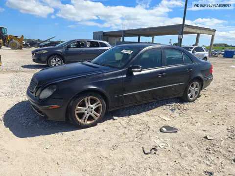 WDBUF56J76A859097 — 2006 Mercedes E-Klasse, Механические повреждения, фото до ремонта
