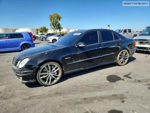WDBUF77X67B018219 — 2007 Mercedes E-Klasse, Передняя часть, фото до ремонта