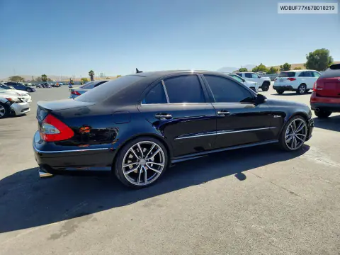 2007 Mercedes-Benz E 63 Amg VIN WDBUF77X67B018219 фото 3
