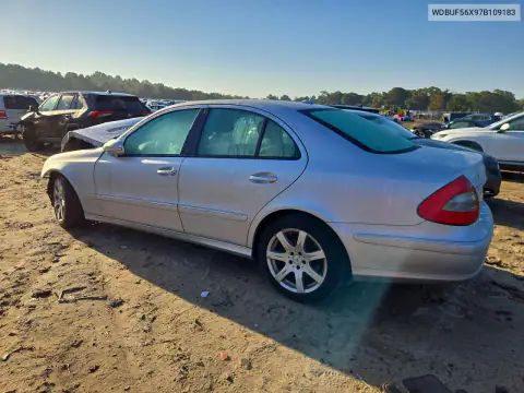 2007 Mercedes-Benz E 350 VIN WDBUF56X97B109183 фото 2