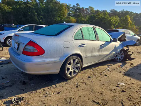 2007 Mercedes-Benz E 350 VIN WDBUF56X97B109183 фото 3