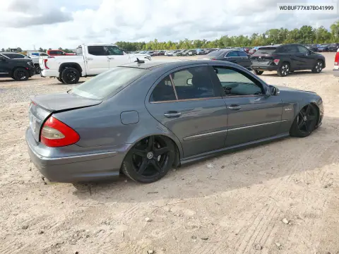 2007 Mercedes-Benz E63 Amg VIN WDBUF77X87B041999 фото 3