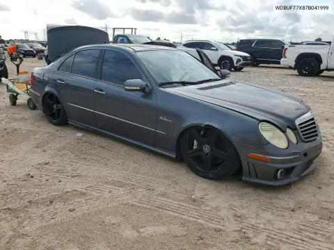 2007 Mercedes-Benz E63 Amg VIN WDBUF77X87B041999 фото 4