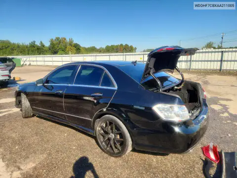 WDDHF7CBXAA211005 — 2010 Mercedes E-Klasse, фото 2 с аукциона Copart, Задняя часть
