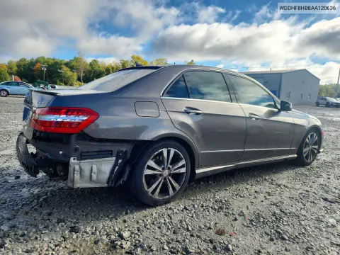 2010 Mercedes-Benz E 350 4Matic VIN WDDHF8HB8AA120636 фото 3