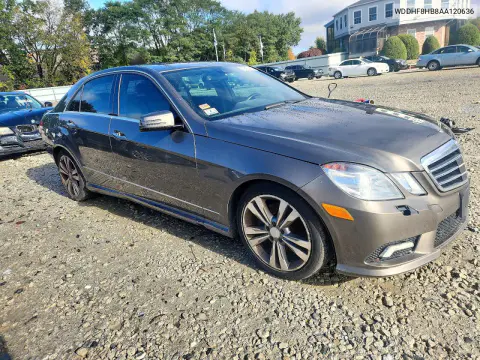 2010 Mercedes-Benz E 350 4Matic VIN WDDHF8HB8AA120636 фото 4