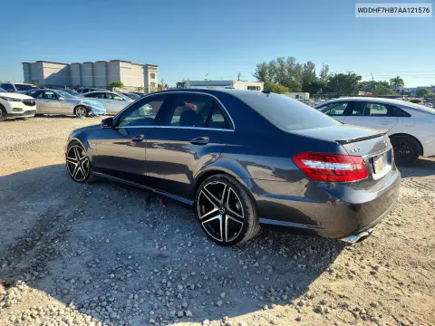 2010 Mercedes-Benz E 63 Amg VIN WDDHF7HB7AA121576 фото 2