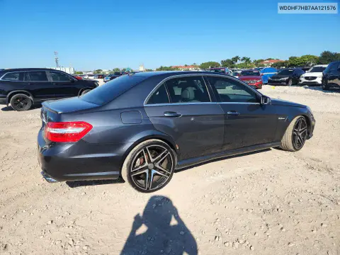 2010 Mercedes-Benz E 63 Amg VIN WDDHF7HB7AA121576 фото 3