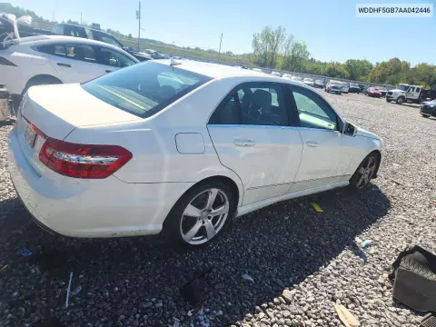 2010 Mercedes-Benz E 350 VIN WDDHF5GB7AA042446 фото 3