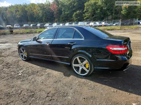 WDDHF7CBXAA028008 — 2010 Mercedes E-Klasse, фото 2 с аукциона Copart, Передняя часть