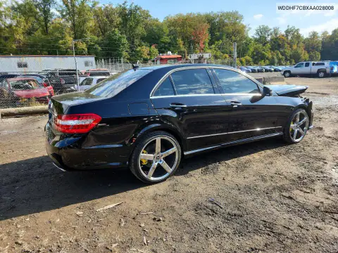 WDDHF7CBXAA028008 — 2010 Mercedes E-Klasse, фото 3 с аукциона Copart, Передняя часть