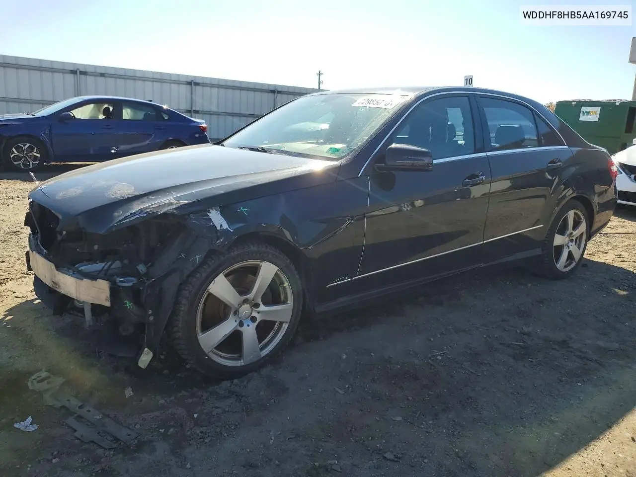 WDDHF8HB5AA169745 Mercedes E-Klasse 2010 — повреждение Передняя часть, фото до ремонта