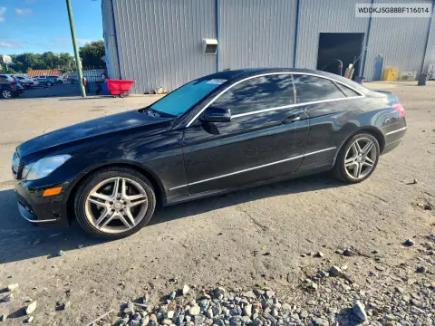 WDDKJ5GB8BF116014 — 2011 Mercedes E-Klasse, Задняя часть, фото до ремонта