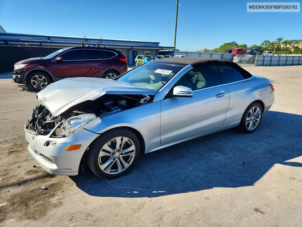 2011 Mercedes-Benz E 350 VIN WDDKK5GF8BF050192 фото 1