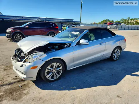 WDDKK5GF8BF050192 — 2011 Mercedes E-Klasse, Передняя часть, фото до ремонта