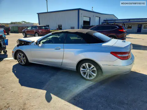 2011 Mercedes-Benz E 350 VIN WDDKK5GF8BF050192 фото 2
