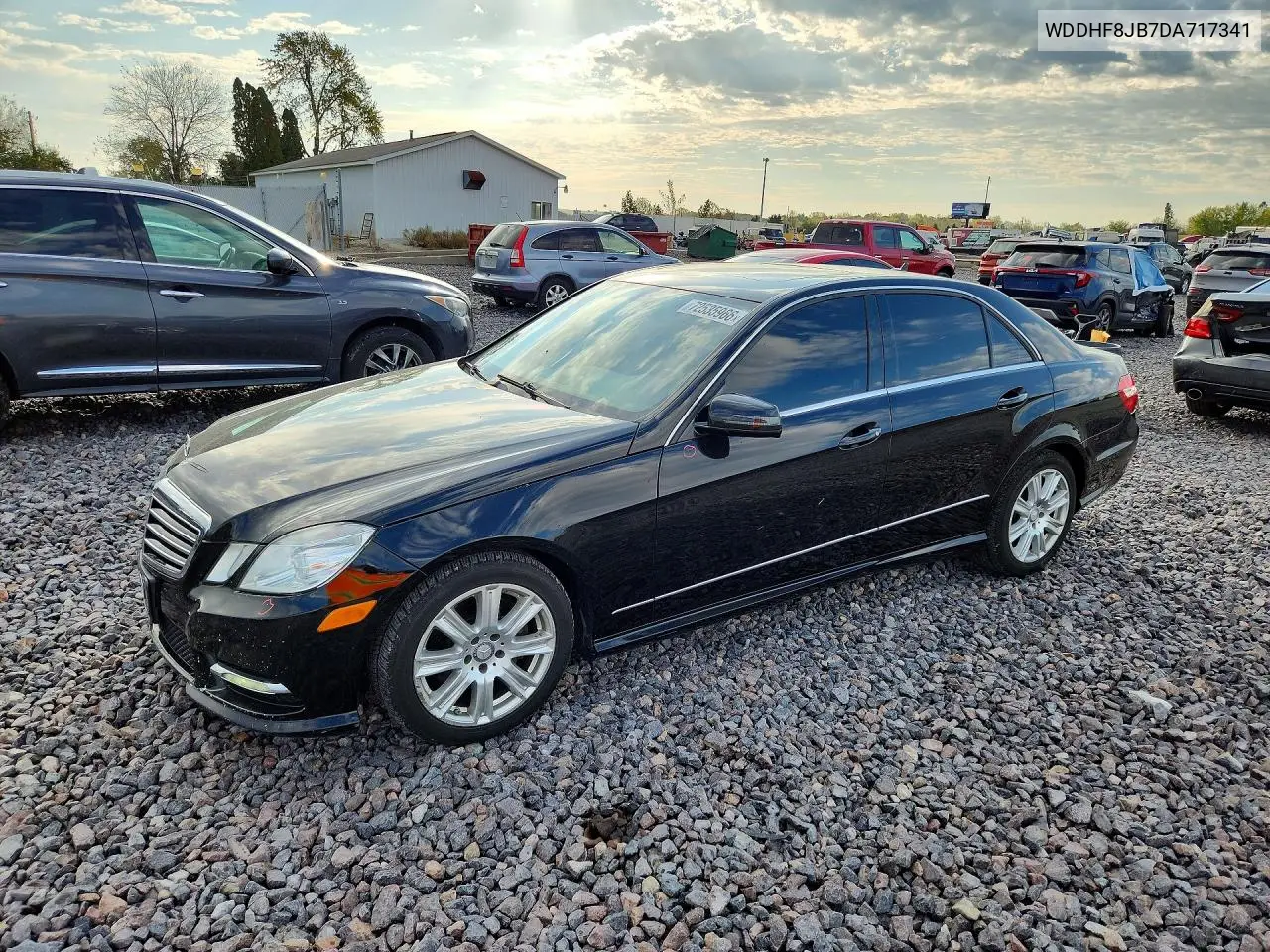 2013 Mercedes-Benz E 350 4Matic VIN WDDHF8JB7DA717341 фото 1