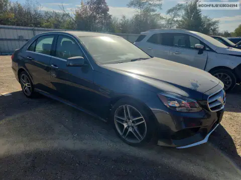 2014 Mercedes-Benz E 350 4Matic VIN WDDHF8JB1EB034594 фото 4