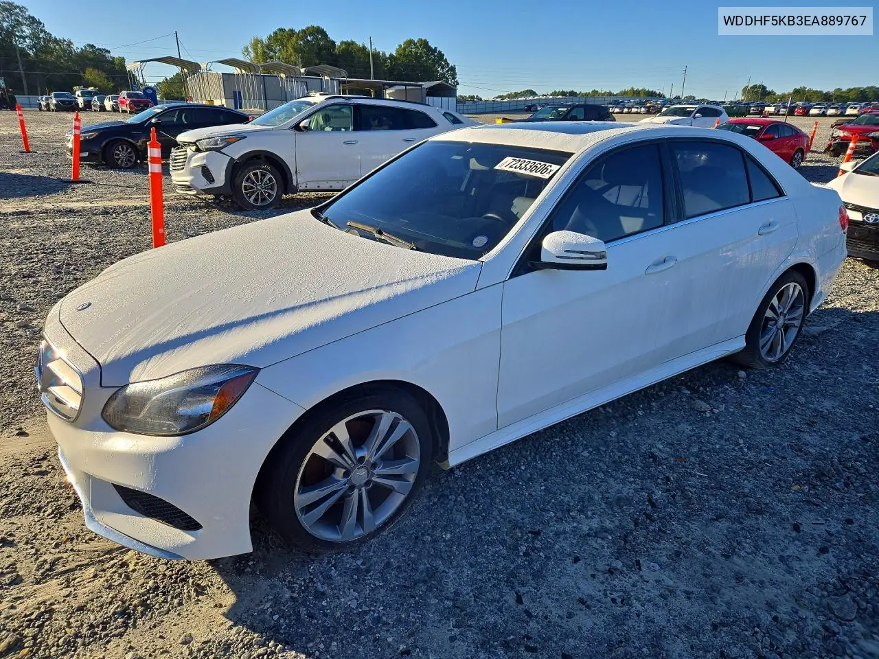2014 Mercedes-Benz E 350 VIN WDDHF5KB3EA889767 фото 1