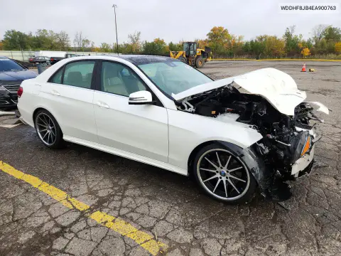 2014 Mercedes-Benz E 350 4Matic VIN WDDHF8JB4EA900763 фото 4